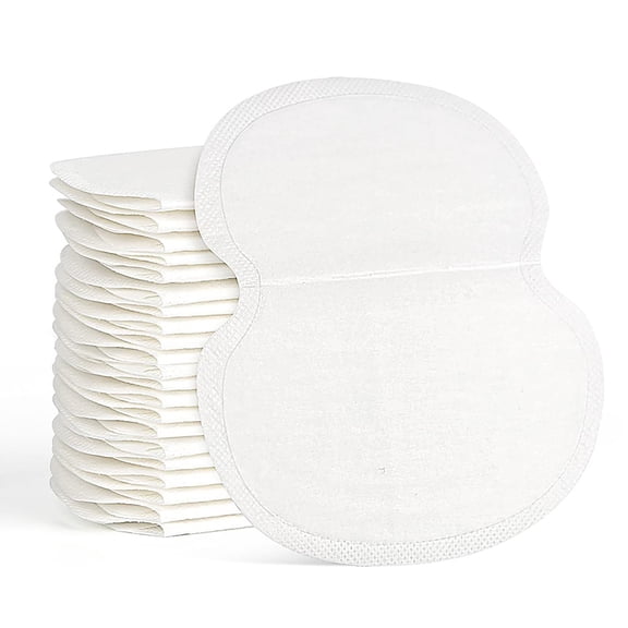 100 Pcs Underarm Sweat Pads - Disposable Odor-Absorbing Pads for Hyperhidrosis, Comfortable for Men/Women
