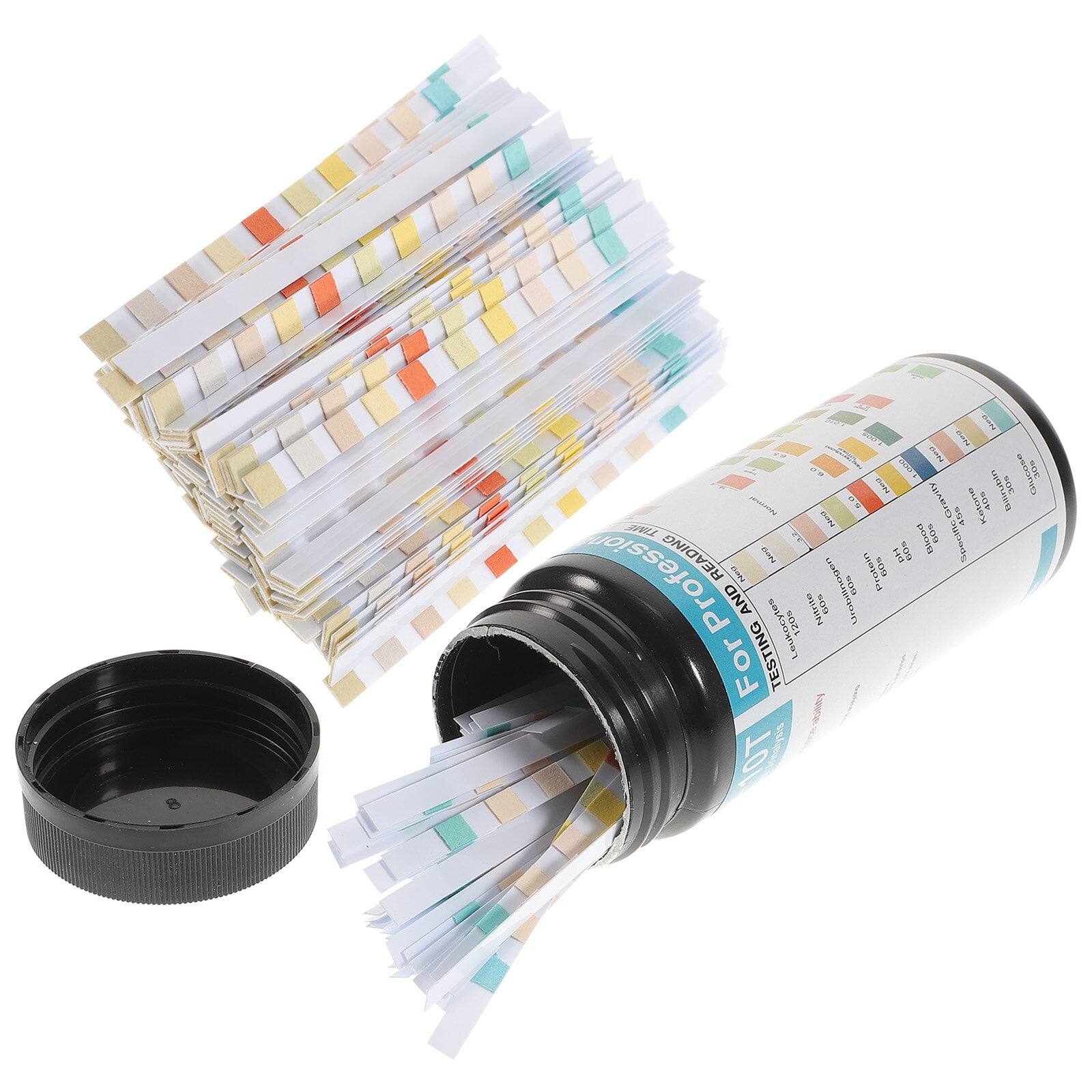 100 Pcs Urine Routine Test Strips Ketone Test Strips Nitrite Test