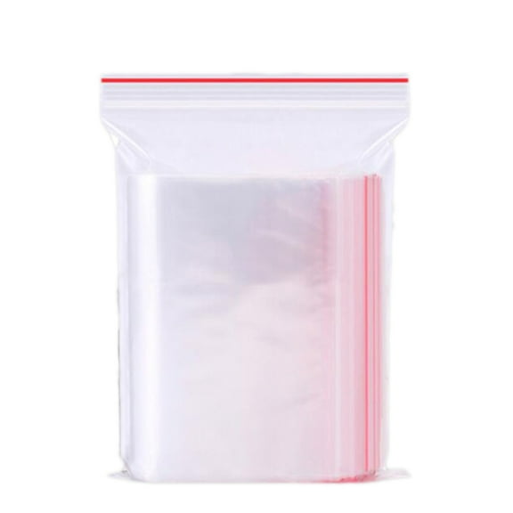 Raindrops Transparent Sealed Storage Bags for Organizing Small Items at Home or Office 11x16cm