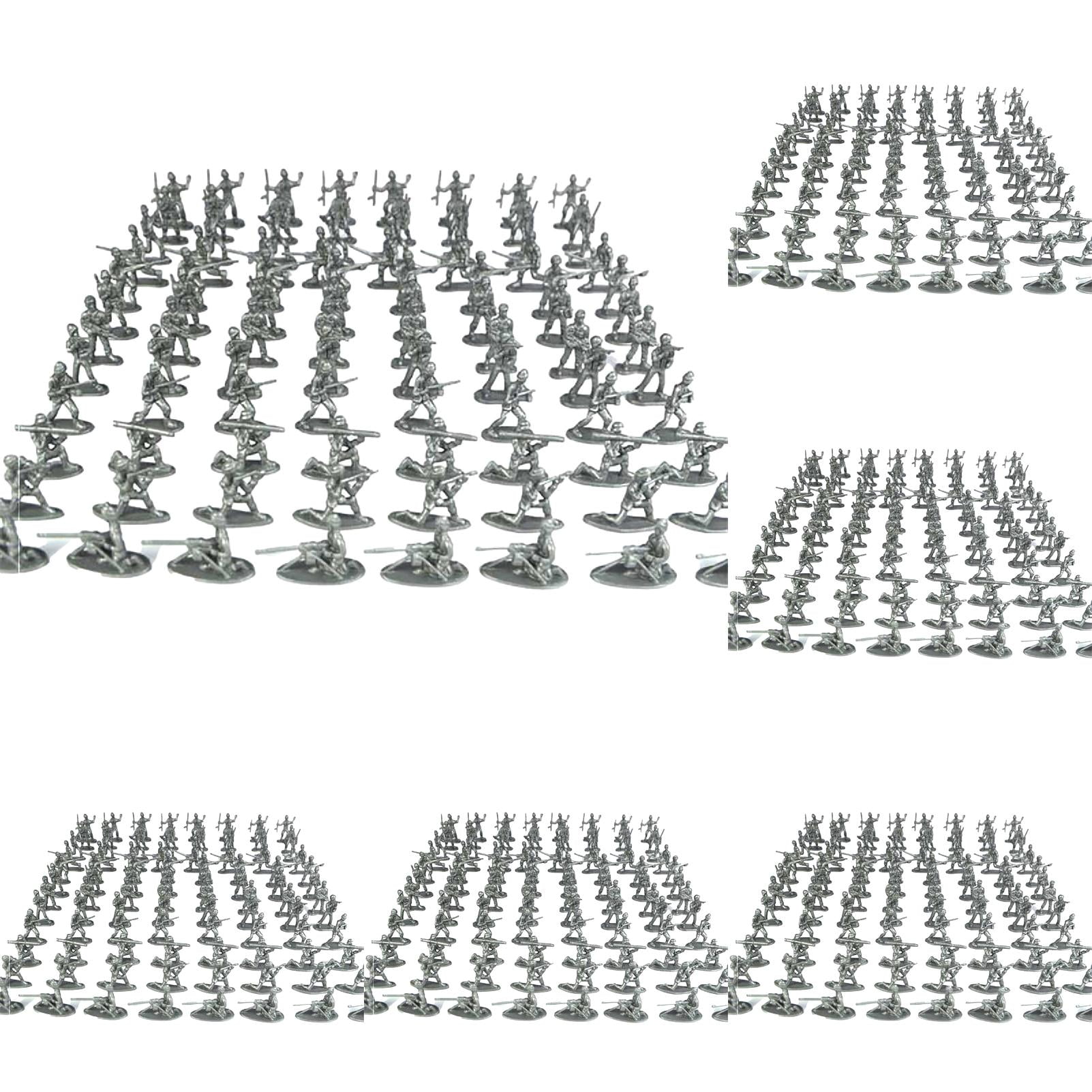 100 Pcs Various Toy Soldiers Figures, Men Green Soldiers, Toy Soldiers ...
