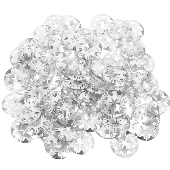 ifundom 100-Pack Car Wheel Well Clips and Bumper Fasteners, Iron Retainers for Auto Panel Liners
