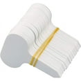 100 Pcs White Plastic Plant Labels Waterproof Ttype Plant Tag Nursery