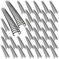thumbnail image 1 of 100 Pcs Wire Binding Spines, 3/8 Inch Double Loop Wire Binding, 2:1 Pitch Binding Wire, Rings for Binders, Metal Coil Design for File or Notebook Binding, 1 of 5