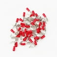 thumbnail image 1 of 100 Pcs Wire Terminals Insulated Connector Red Connector Spade Connector Crimp Terminal Connectors, 1 of 5