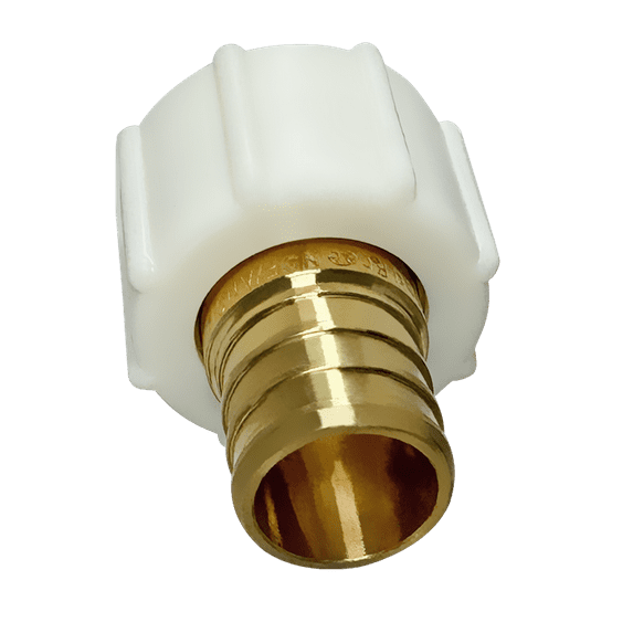 100 Pcs XFITTING 3/4 Inch Pex x 3/4 Inch Female Swivel Adapter, 31-5-1=100X