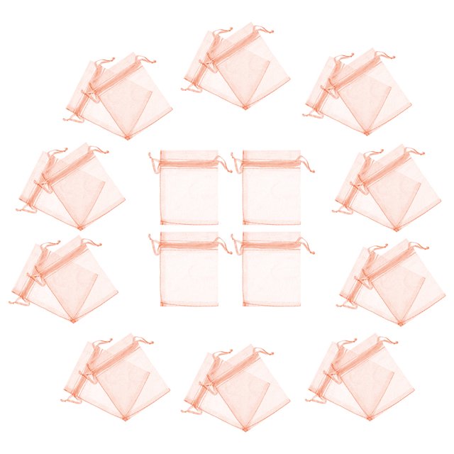 100 Pcs Yarn Bag Gift Bags Drawstring Bags Jewelry Bag Gift Drawstring