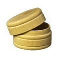 thumbnail image 1 of 100 Pcs small Wooden Pill Boxes 1-9/16" wide x 1" tall Tole Painters love them!  These unique box designs are great accessories for desks and tables.  They also make great Toothfairy boxes., 1 of 1