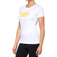 thumbnail image 1 of 100 Percent 20002-00008 Womens Avalanche T-Shirt, White - Small, 1 of 2