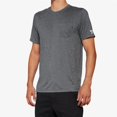 thumbnail image 1 of 100 Percent 20014-00010 Mission Athletic T-Shirt, Heather Charcoal - Small, 1 of 3