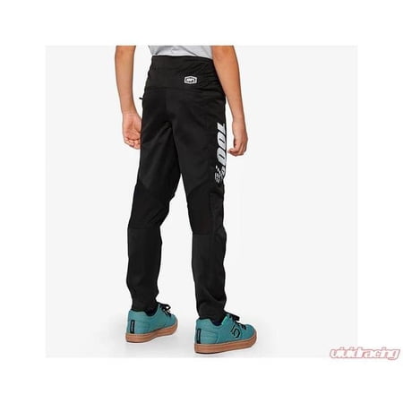 100 Percent 40009-00003 R-Core Youth Pants, Black - Size 28
