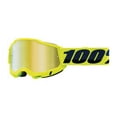 thumbnail image 1 of 100 Percent 50221-259-04 Accuri 2 Mirror Lens Goggles, Yellow & Gold, 1 of 1