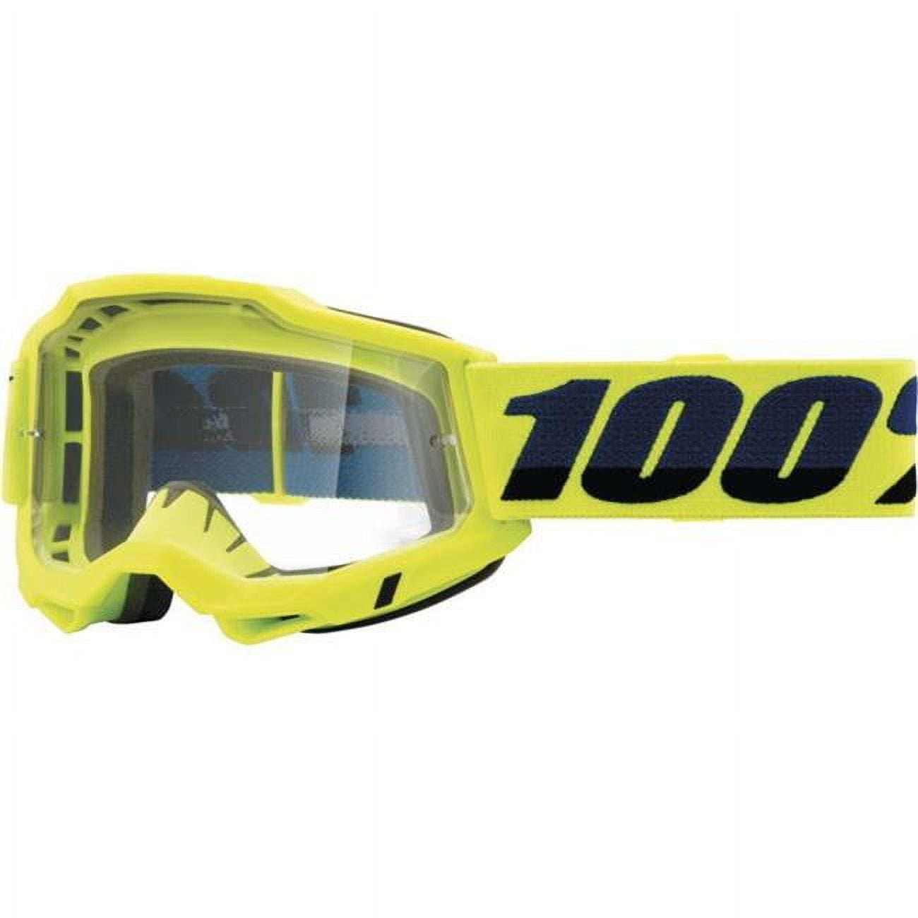 100 Percent  Accuri 2 OTG Goggles, Yellow & Clear Lens