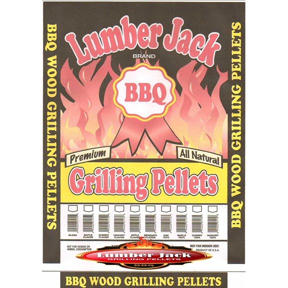 100 Percent Cherry Wood BBQ Grilling Pellets, 20-Pound Bag