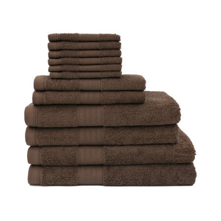 100-Percent Cotton Luxury 12-Piece Towel Set