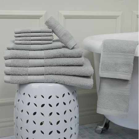100-Percent Cotton Luxury 12-Piece Towel Set