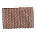 thumbnail image 1 of 100 Percent Cotton Waffle Weave Reversible Hand Towels Soft Absorbent Decorative For Bathroom Waffle Towels For Bathroom (Brown, 28*14 In), 1 of 9