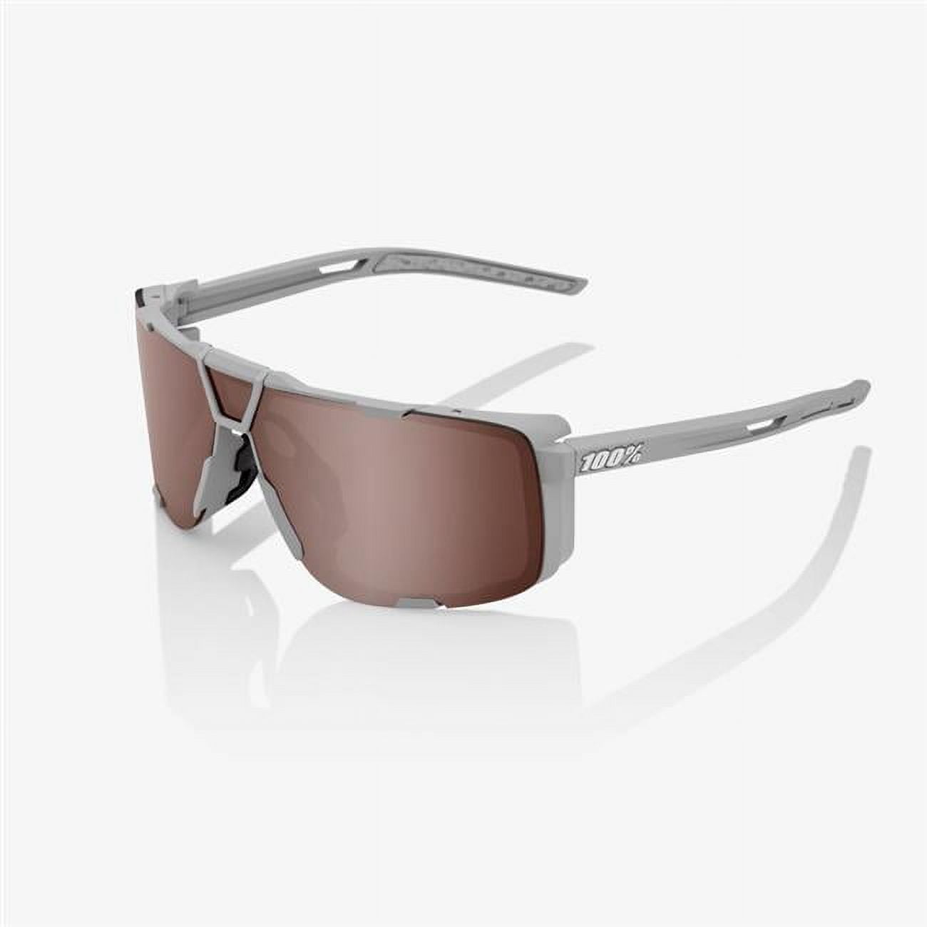 100 Percent Eastcraft Sunglasses, Soft Tact Cool Grey & Hiper