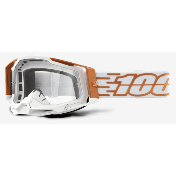 100 Percent Eyewear Racecraft 2 Mayfair Clear Lens Motocross Goggles