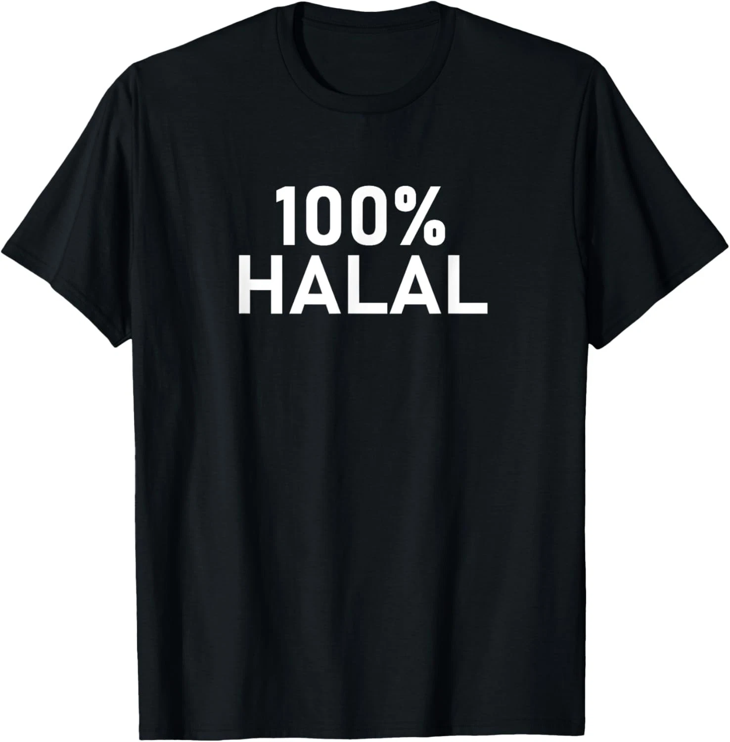 100 Percent Halal Funny Muslim Cultural Heritage Art Unisex T-Shirt ,up ...