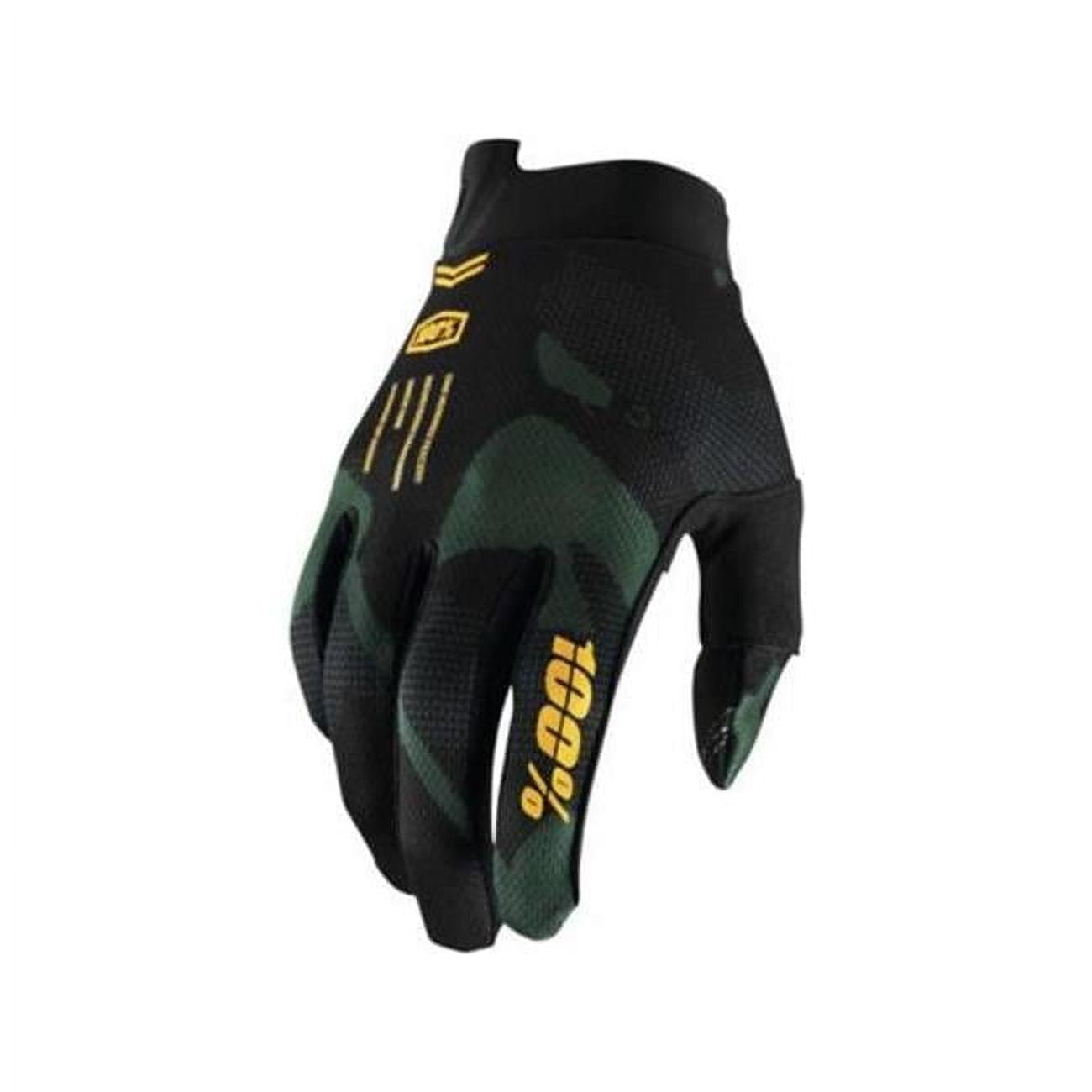 100 Percent 10015-477-04 Itrack Youth Gloves, Sent Black - Small