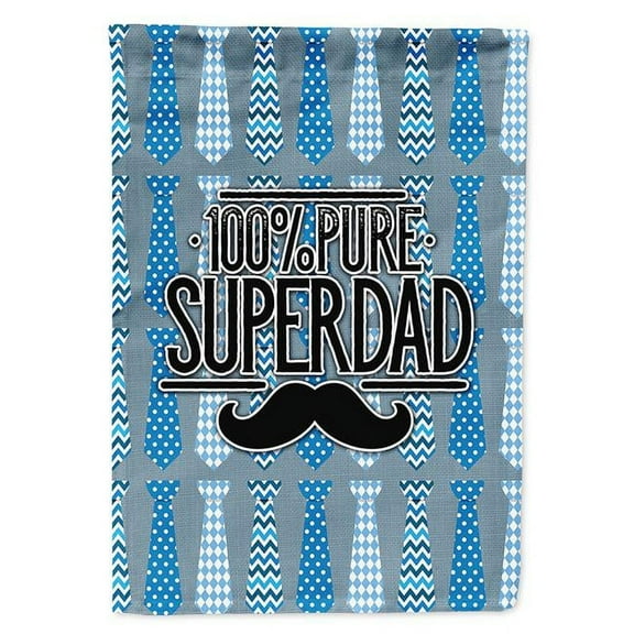 100 Percent Pure Dad Garden Size Flag