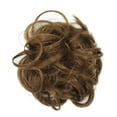 thumbnail image 1 of 100 Percent Real Hair Mannequin Extension Hair Clips Small Curly Bun Extension Messy Bun Hair Piece Scrunchie Updo Wrap Hair Extensions Hair Mannequin for Kids Real Hair Mannequin Heads Long Hair, 1 of 2