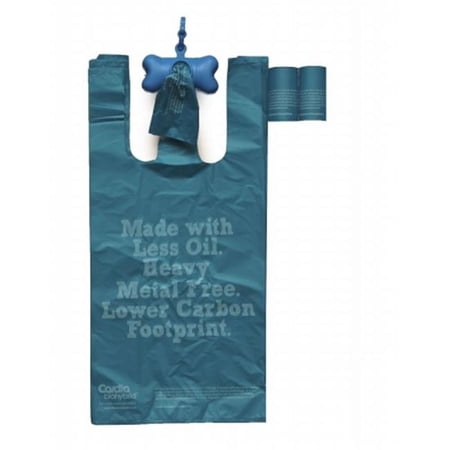 100 Percent Recyclable Bio-Hybrid Thermoplastic Pet Waste Bags, Black