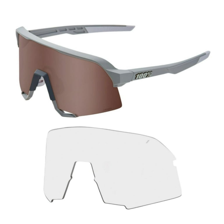 100 Percent S3 Soft Tact Stone Gray HiPER Crimson Silver 100 Percent S3 Soft Tact Stone Gray HiPER Crimson Silver