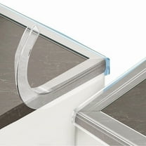 100 Percent Silicone Edge Protector, Baby Proofing Clear Table Corners Guards, Pre-Taped Adhesive Soft for Kids Proof Safety, Wall Furniture Bumper(3.28Ft)