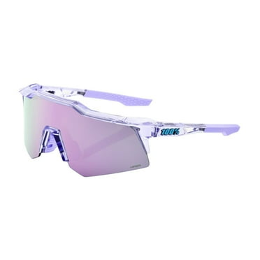 100 Percent Speedcraft XS Lightweight Polycarbonate Sunglasses (Polished Translucent Lavender)