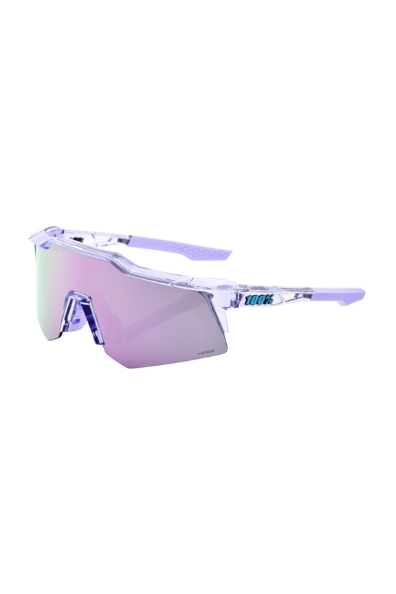 100 Percent Speedcraft XS Lightweight Polycarbonate Sunglasses (Polished Translucent Lavender)