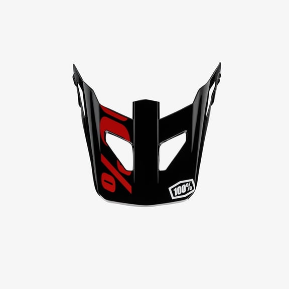 100% Percent Status Bicycle Helmet Replacement Visor - 81013