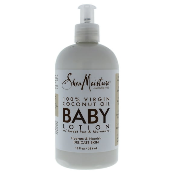 100 Percent Virgin Coconut Oil Baby Lotion by Shea Moisture for Kids - 13 oz Body Lotion