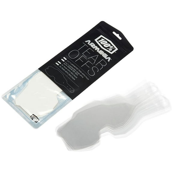 100% Perimeter Seal Tear-Offs for Armega Googles - 2x - 7pk.