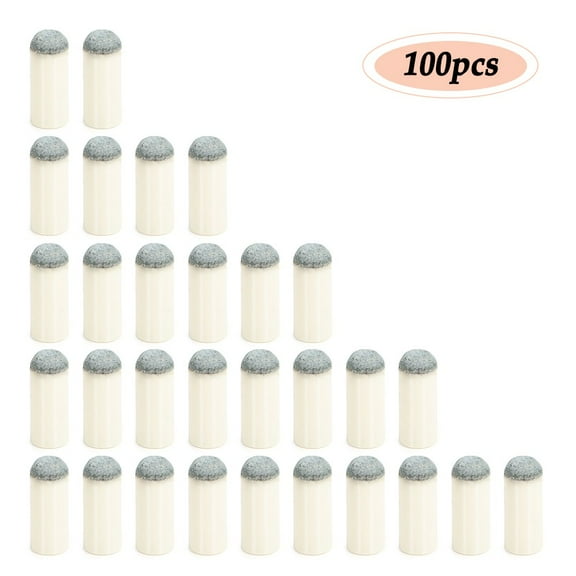 100 Piece Billiard Cue Tips and Ferrules Set