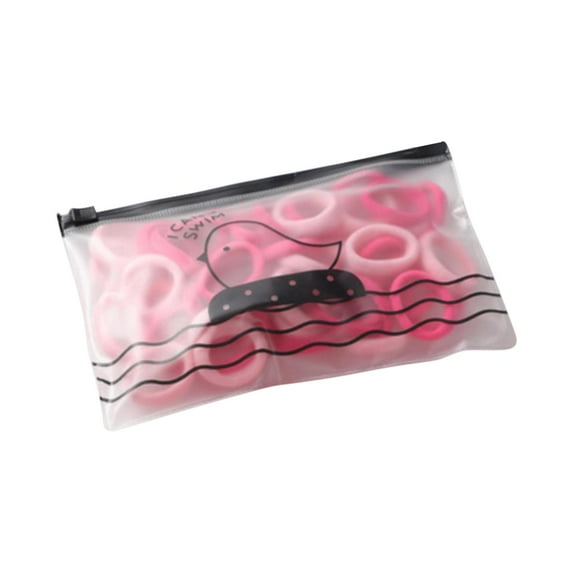 100 Piece Colorful Elastic Hair Ties Seamless Soft Stretchable Ponytail Holders No Crease Hair Band Ropes For Girls Kids Baby Toddler Hair Accessories