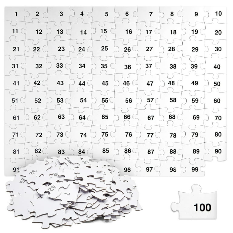 3 Sheets Classroom Fun Puzzle Pieces Sublimation Puzzle Blanks