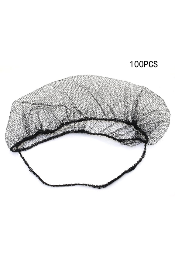 100 Piece Disposable Honeycomb Mesh Beard Net Cover, Breathable Lightweight Dust-Proof Beard Protective Cap, Elastic Band For Secure Comfortable Fit, Beard Guard For Kitchen Work