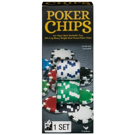 Spin Master Games, 100-Piece Poker Chip Set, Ages 10 and up