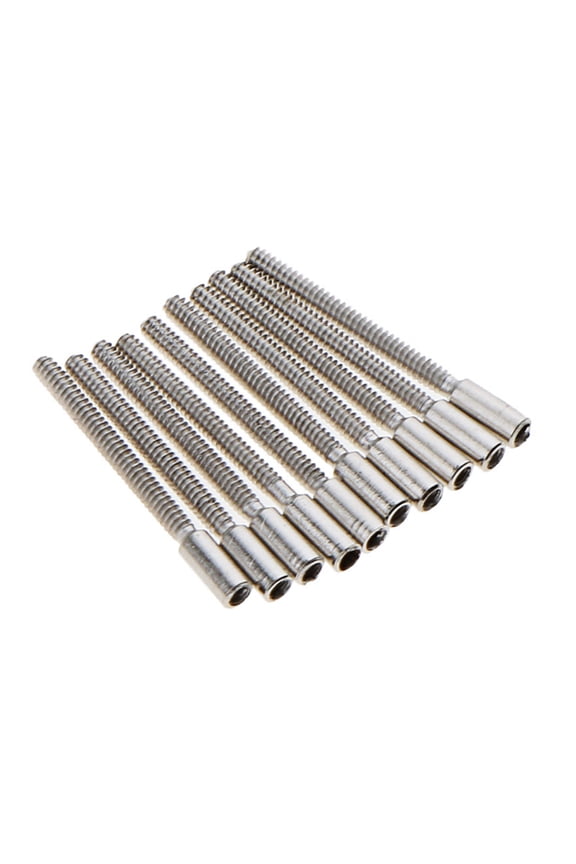 100-Piece Stainless Steel Watch Spring Bar Pins, 0.9mm Band Link Connectors for Repair