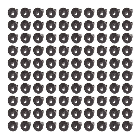 100-Piece -Type Fender Liner Fastener Clips Retainer Set - Black-100PCS Fender Liner Clip Push-Type Fastener Flares Retainer