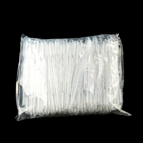 100 Pieces 0.2 0.5 3 5ML Transfer Pipettes Multifunctional Pipettes Essential Oils Pipette for Laboratory