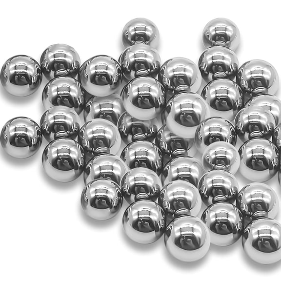 Deep Dream 100 Pieces 1/2 Inch Chrome Steel Bearing Balls 13mm Precision Steel Balls