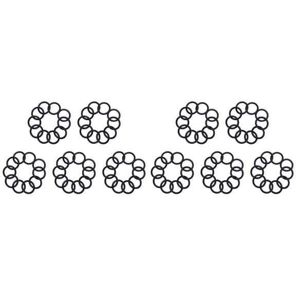 100 Pieces 32mm OD 25mm Inner Od. Black Nitrile Rubber O Ring Oil Seal Ring