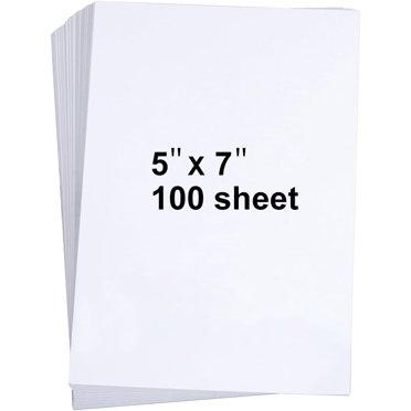 Purple Q Crafts 20 Pack Heavyweight White Blank Cards With White Envelopes – 5x7 Greeting Cards