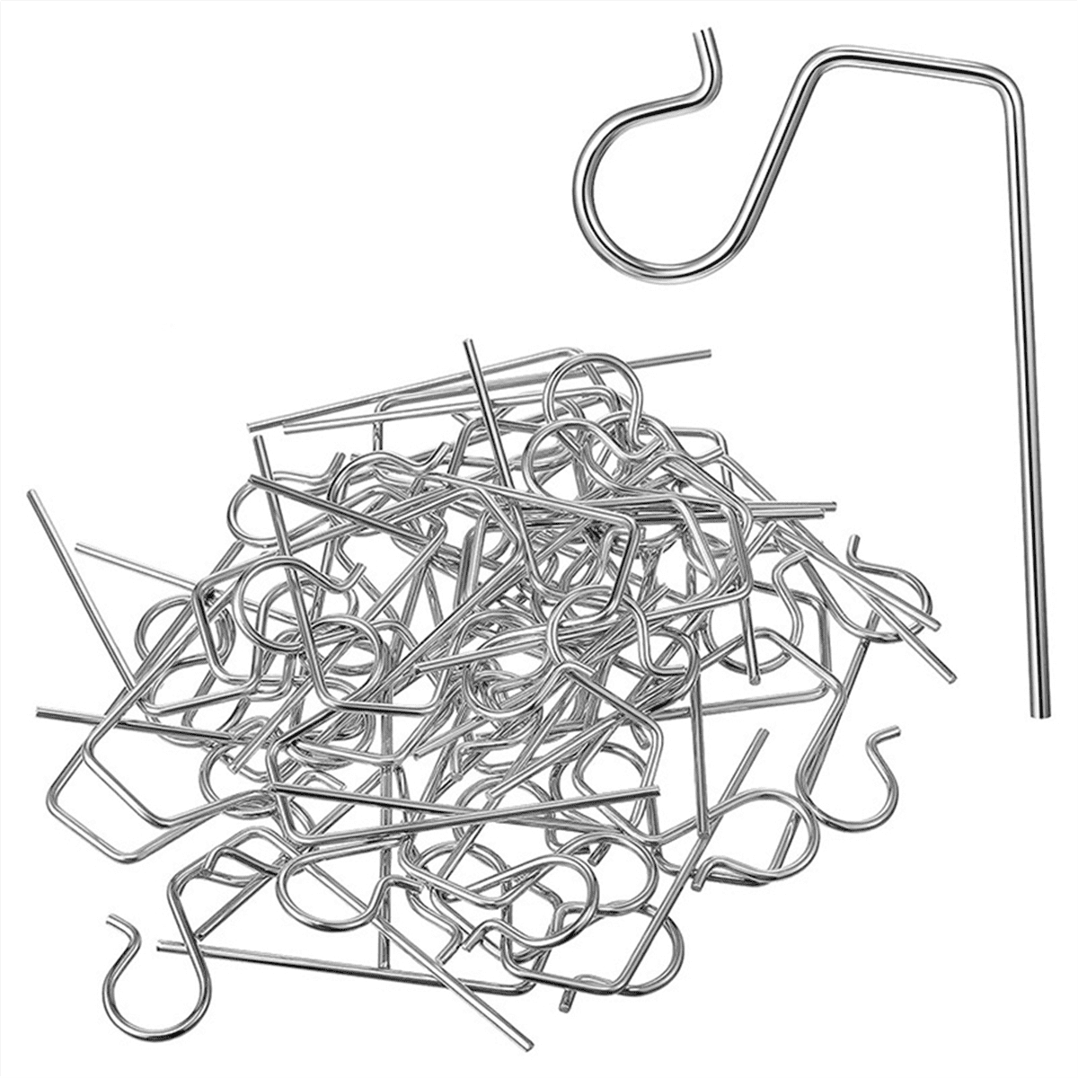 100 Pieces Christmas Light Hanger for Gutters Christmas Light Gutter