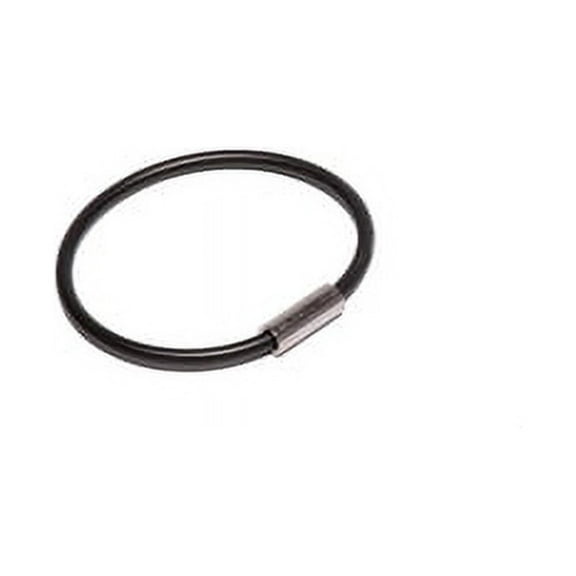 100 Pieces Cobra Slide N Crimp Nylon Coated Key Rings 1.5"