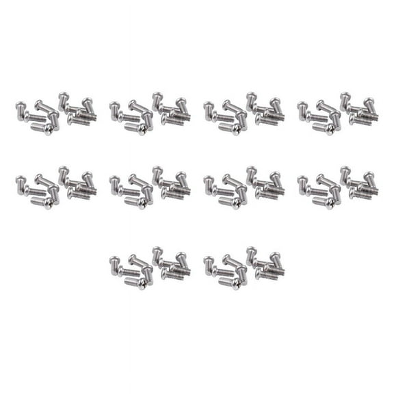 100 Pieces Computer TV LCD Monitor Stand Bracket Mounting Screw M4X10mm