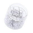 thumbnail image 1 of 100 Pieces Diamante Pins Flower Pins Corsages Pins Diamond Wedding Bouquet Boutonnieres Floral Bouquet Pins Comes with a Storage 52mm, 1 of 10