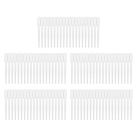 100 Pieces Disposable Eye Dropper Transfer Pipettes Mini Portable Home 2mL